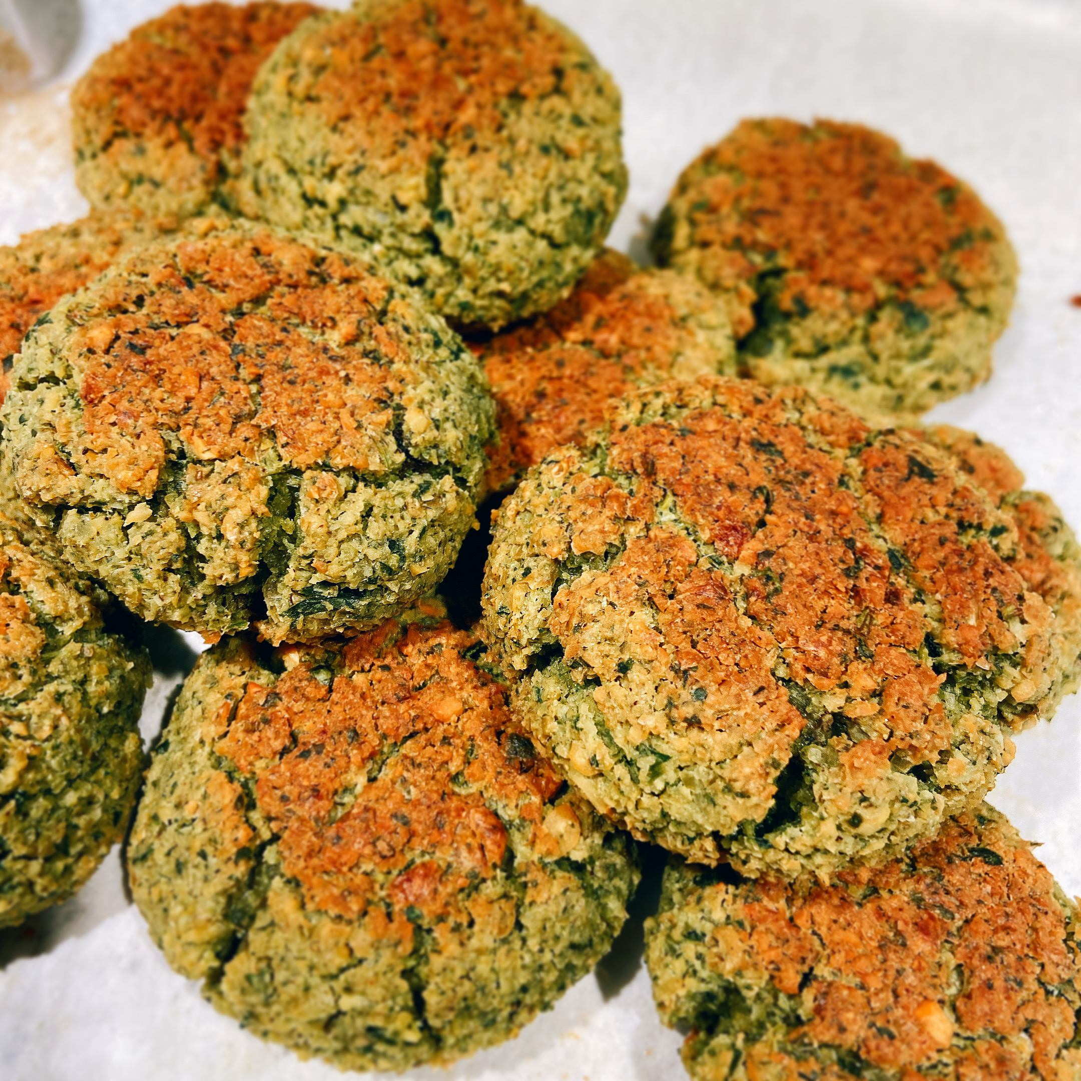 Oven baked Falafel – en + [Bouche]